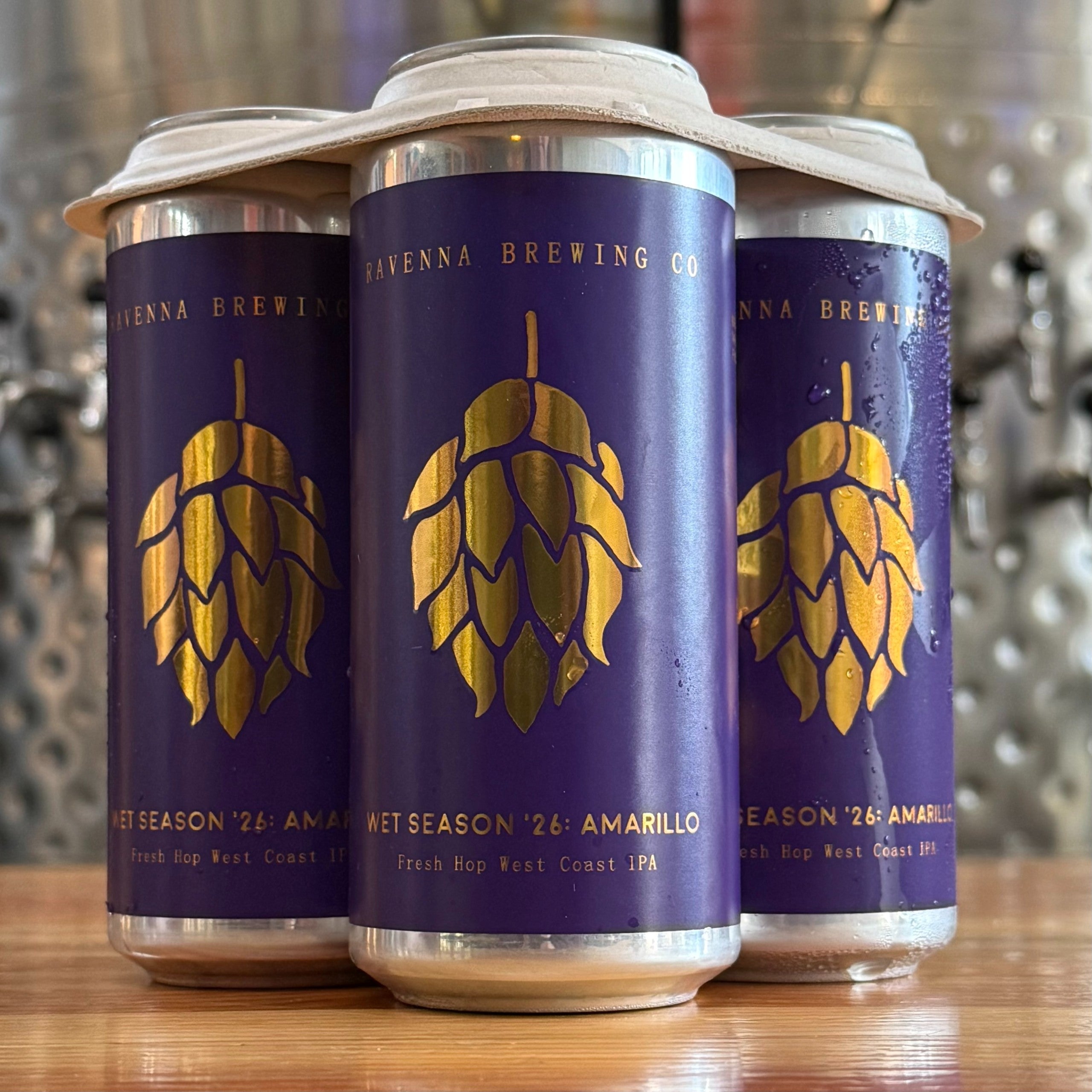 Ravenna Wet Season: Amarillo Fresh Hop West Coast IPA - WA - 16oz C