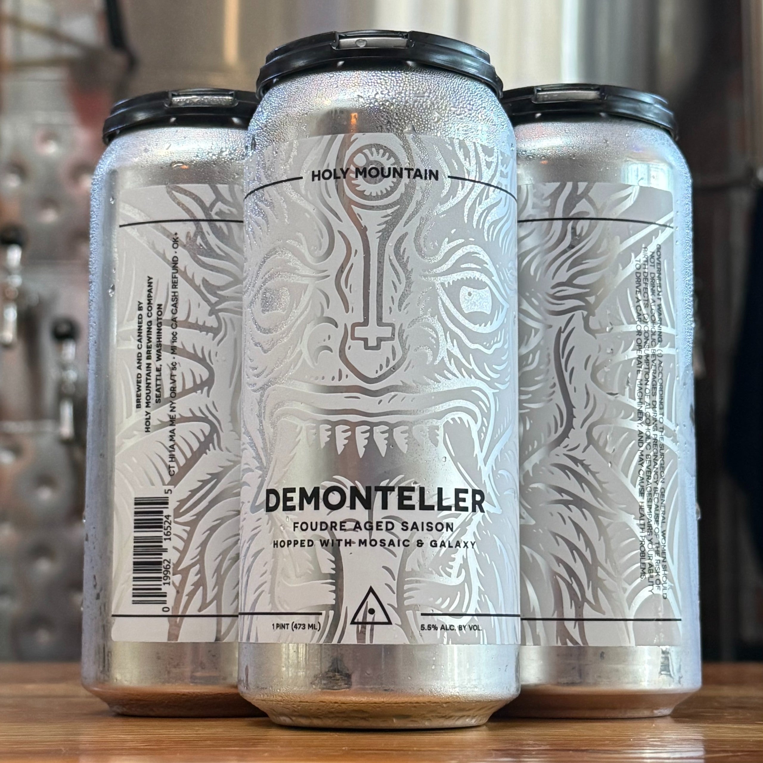 Holy Mountain Demonteller Foudre Aged Saison - WA - 16oz C