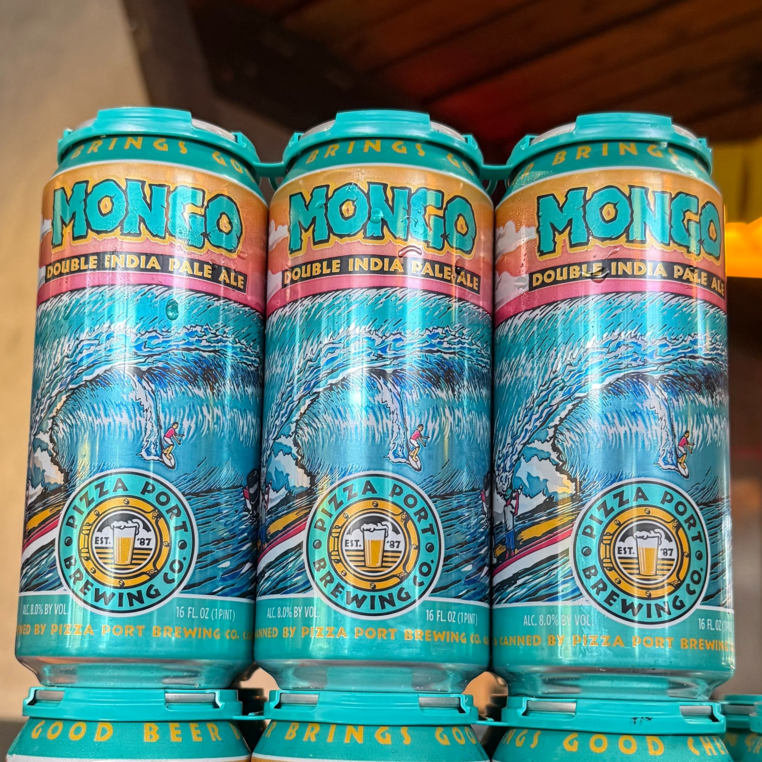 Pizza Port Mongo Double West Coast IPA - CA - 16oz C