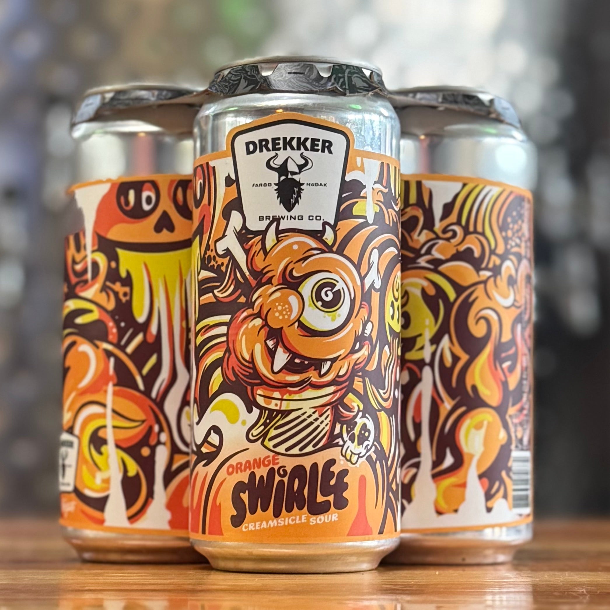DREKKER Swirlee: Orange Creamsicle Orange & Vanilla Smoothie Style