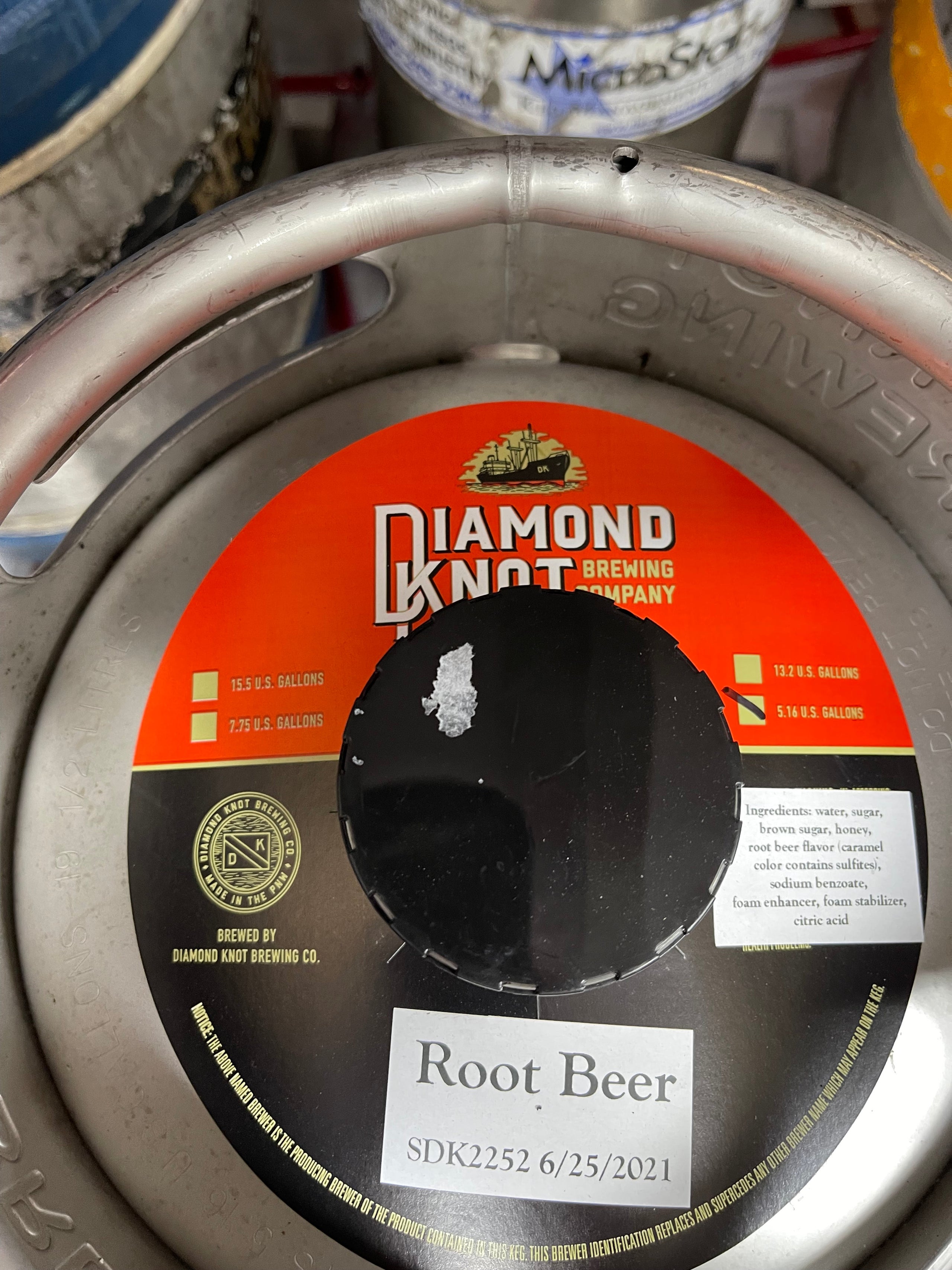 7 Diamond Knot Root Beer TO GO RIDGEWOOD BOTTLE TAP 7-diamond-knot-root-beer-to-go-ridgewood-bottle-tap